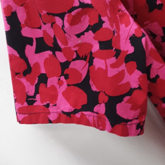 J. Crew  Reimagined Short Sleeve Pullover Blouse Top Shirt Shoulder Buttons Med - Picture 14 of 15